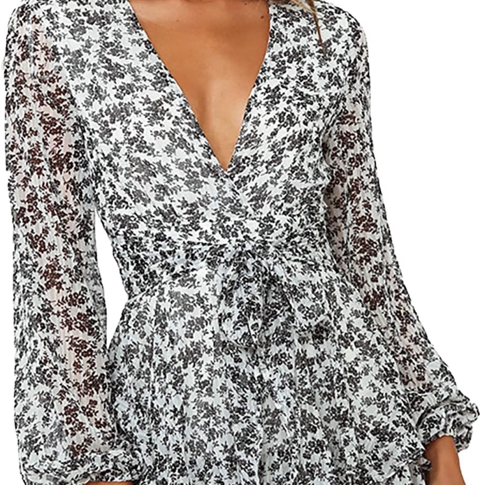 Long sleeve romper
